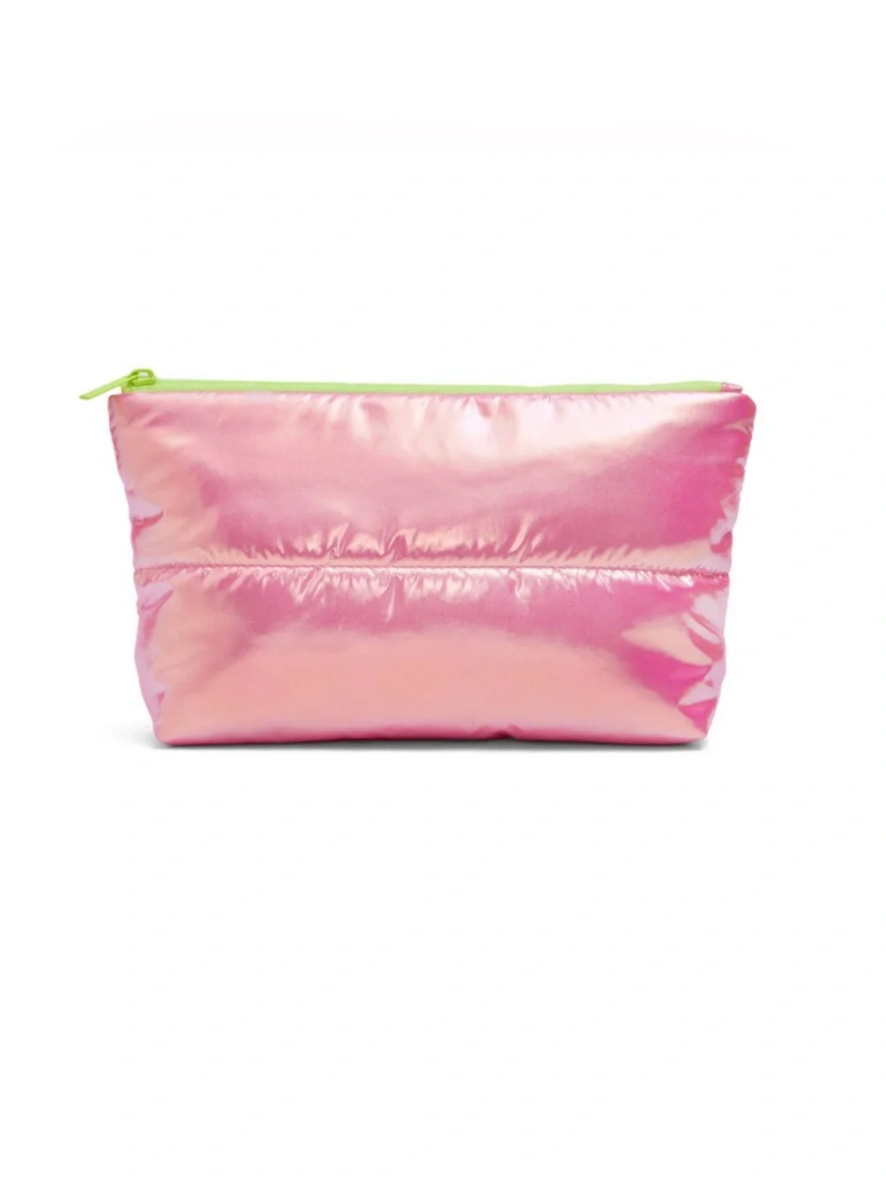 Macy's Pink Metallic Makeup Pouch with Sample Beauty Kit